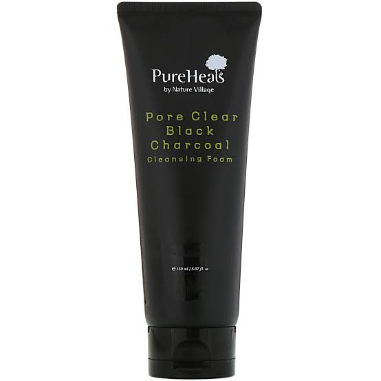 PureHeals Pore Black Charcoal Cleansing Foam 150 ml