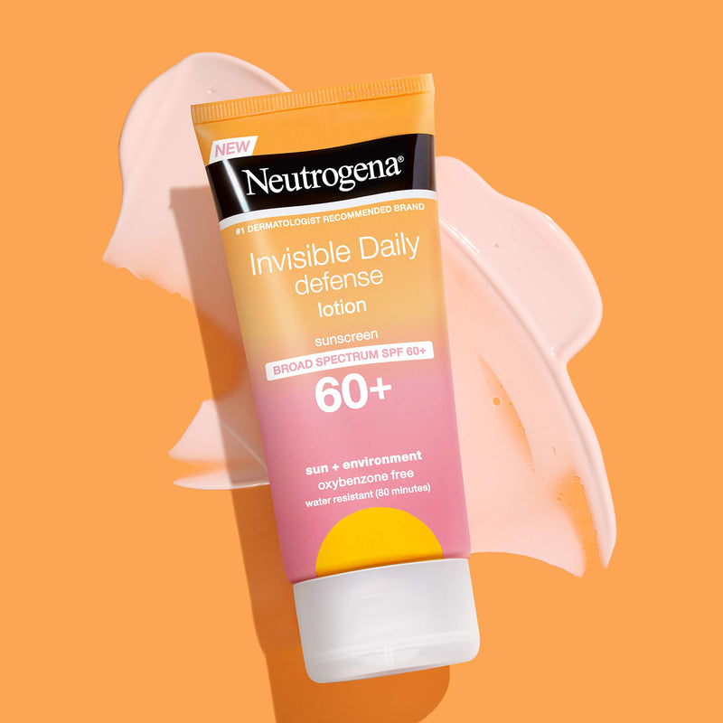 Neutrogena Invisible Daily Defense Sunscreen Lotion SPF  60+