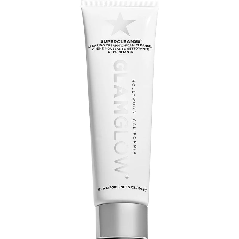 GlamGlow Clearing Cream to Foam Cleanser- Supercleanse (150g)