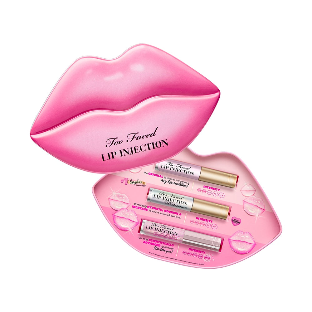 Too Faced Lip Injection Plump Set- Plump Challenge – Shopaholic