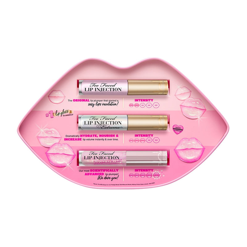 Too Faced Lip Injection Plump Set- Plump Challenge
