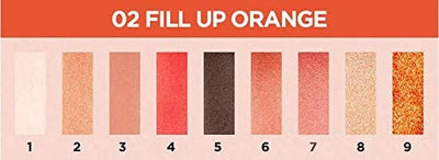 Touch in Sol Fill up Eyeshadow Palette- Orange