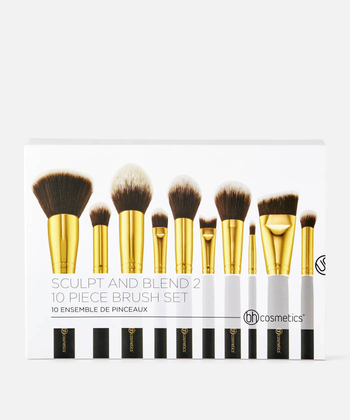 BH Cosmetics Sculpt and Blend Brush Set 2- 10 pcs brush set