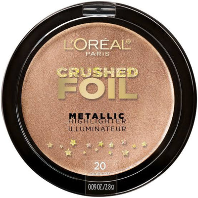 L'Oréal Paris Crushed Foil Highlighter- 20 Glided Gold