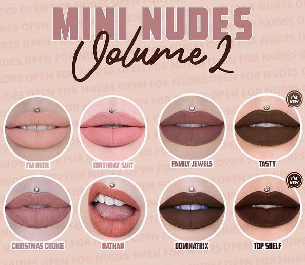 Jeffree Star Lip Vault- Open here for nudes Volume 2